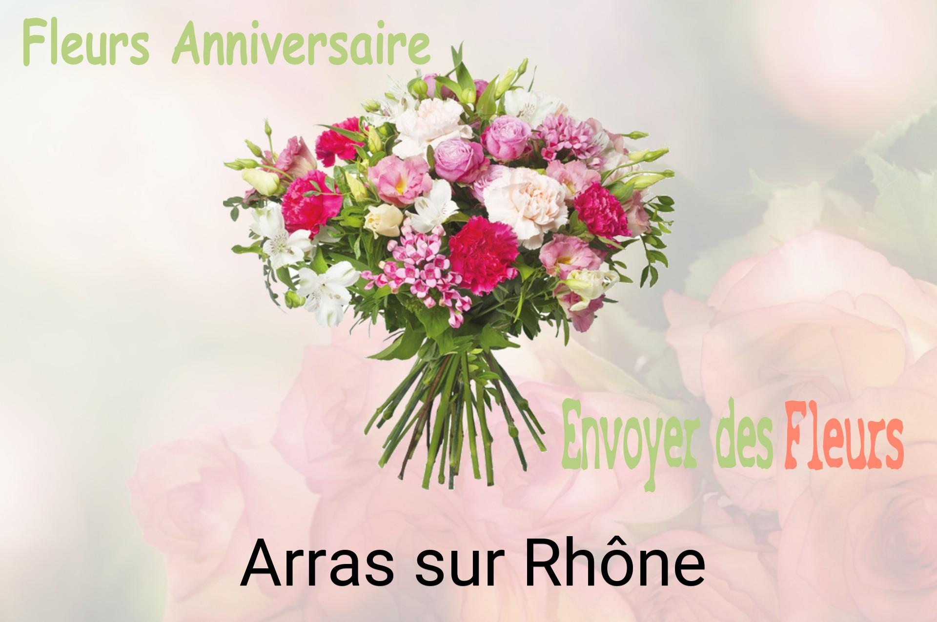 Bouquet de fleurs d’anniversaire livré à Arras-sur-Rhône