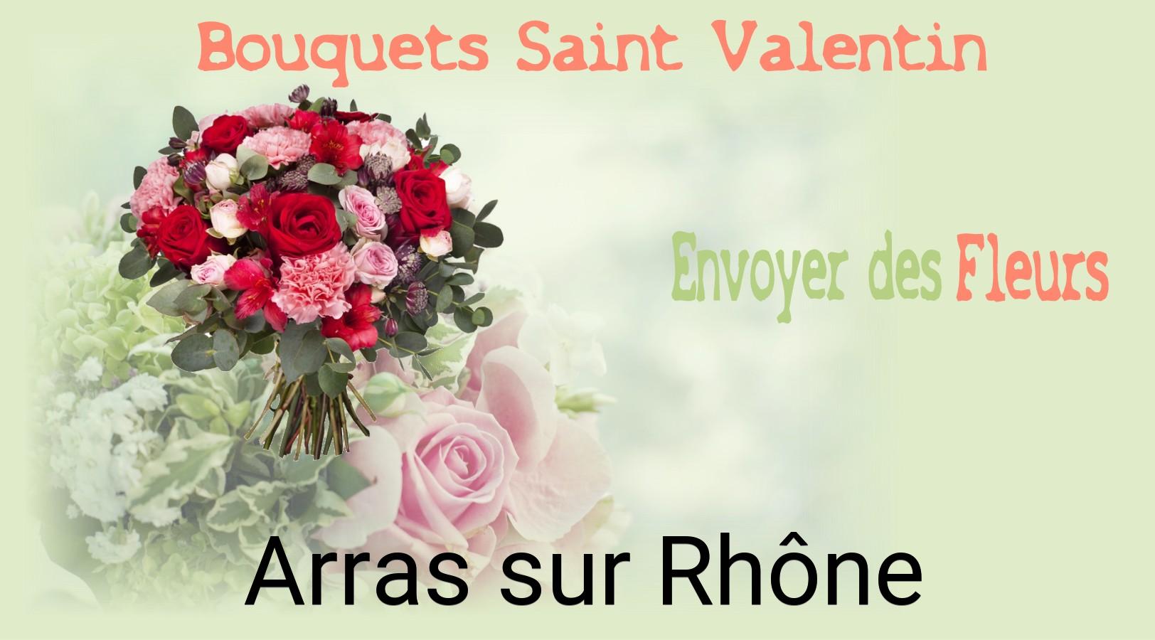 Roses de Saint-Valentin livrées à Arras-sur-Rhône